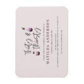 Dreißigste und dreißigste Geburtstagsfeier Magnet (Vertikal)