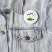 Dreißigster 30. Golf-Geburtstagsparty Dreißigster Button (Beispiel)