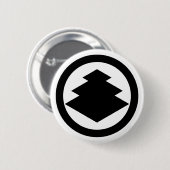 Dreistufige Rundbusse Button (Vorne & Hinten)