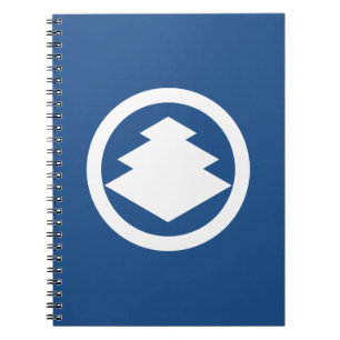 Dreistufige Rundbusse Notizblock