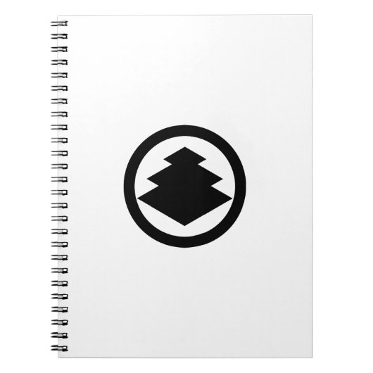 Dreistufige Rundbusse Notizblock (Vorderseite)