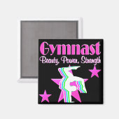 DREITHREAT GYMNAST MAGNET (Vorderseite/Rückseite)