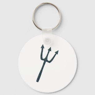 Dreizack trident schlüsselanhänger