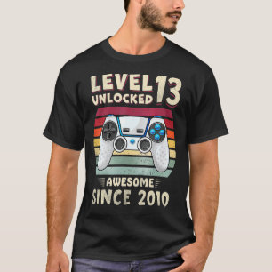 Dreizehn 13 Jahre BDay Boy Gamer 13. 13. T-Shirt