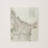 Dreizehn Kolonien-Vintage Karte (1776) Puzzle (Vertikal)