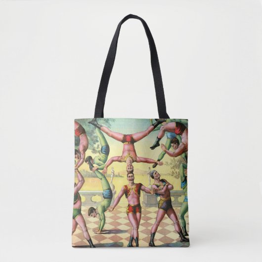 Dreizehn Männer bei Akrobatik Tasche (Vorderseite)