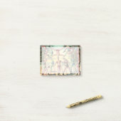 Dreizehn Männer machen Akrobatik Post-it Klebezettel (Auf Schreibtisch)