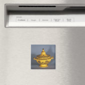 Dreizehn mit Schwarzweißdruck, c.1820 Magnet (In Situ (Geschirrspüler))