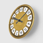 Dreizehn Stunden-Uhr Runde Wanduhr (Winkel)