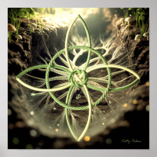 Dreizehn Symbole: Das Hexengestein-Poster drucken Poster