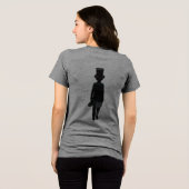 Drempelhut-Spaziergang Tri-Blend Shirt (Rückseite voll)