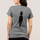 Drempelhut-Spaziergang Tri-Blend Shirt (Rückseite)