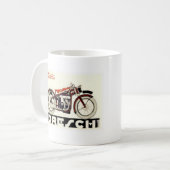Dresch Motorrad Kaffeetasse (Vorderseite Links)