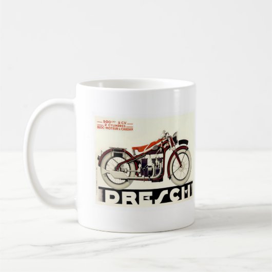 Dresch Motorrad Kaffeetasse (Links)