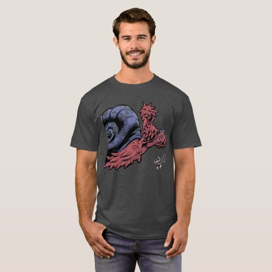 Dreschflegel das Raum-Schnecket-stück T-Shirt (Vorne ganz)