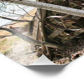 Dreschmaschine Fotodruck (Ecke)