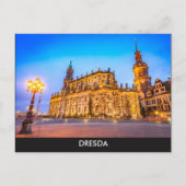Dresda Postkarte (Vorderseite)