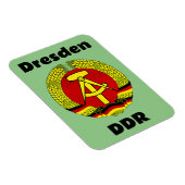 Dresden, DDR, Dresden, Deutschland - Ossi Magnet (Rechte Seite)