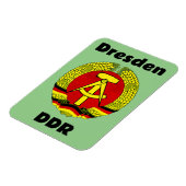 Dresden, DDR, Dresden, Deutschland - Ossi Magnet (Linke Seite)