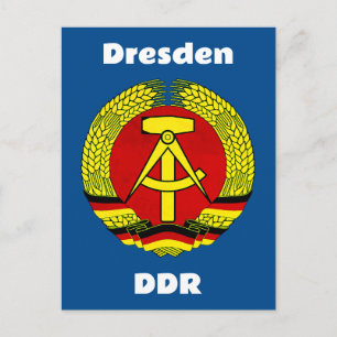 Dresden, DDR, Dresden, Deutschland - Ossi Postkarte