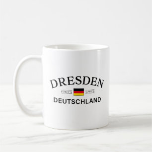 Dresden Deutschland Koordinaten Deutsch Kaffeetasse