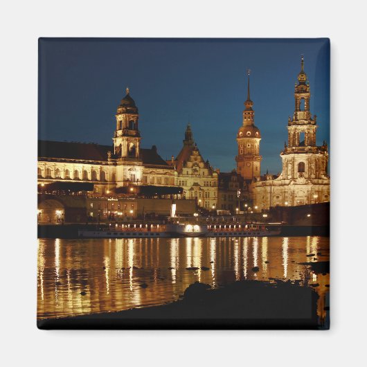 Dresden, Deutschland Magnet (Vorne)