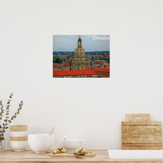 Dresden, Deutschland Poster (Küche)