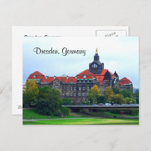 Dresden Deutschland Postkarte (Vorne/Hinten)