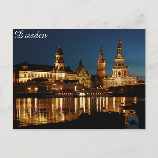 Dresden, Deutschland Postkarte (Vorderseite)
