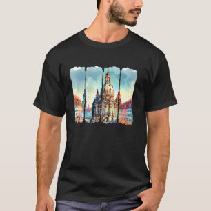 Dresden Deutschland Reisende Reise Dresden Souveni T-Shirt