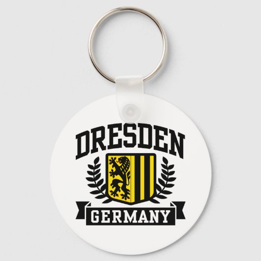 Dresden Deutschland Schlüsselanhänger (Vorderseite)