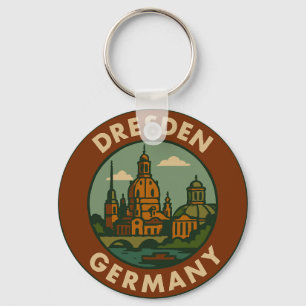 Dresden Deutschland Stadt Kunst Schlüsselanhänger