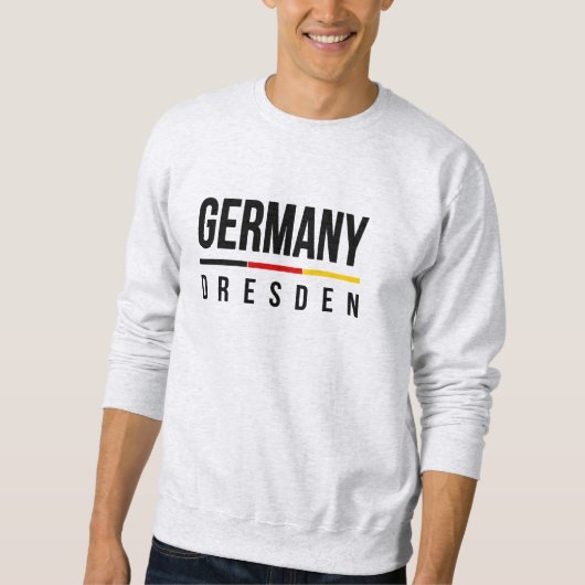 Dresden Deutschland Sweatshirt (Vorderseite)