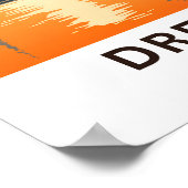 Dresden Deutschland Travel Print Poster (Ecke)