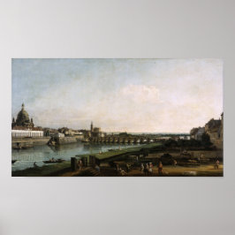 Dresden Elbufer Vedute - Canaletto - Bellotto Poster