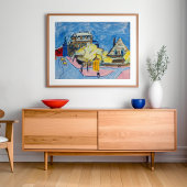 Dresden | Ernst Ludwig Kirchner Poster