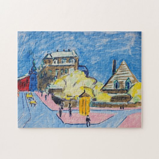 Dresden | Ernst Ludwig Kirchner Puzzle (Horizontal)
