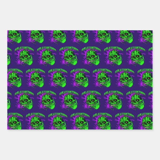 Dresden Fans SplatterCon Collection Geschenkpapier Set (Vorderseite 2)