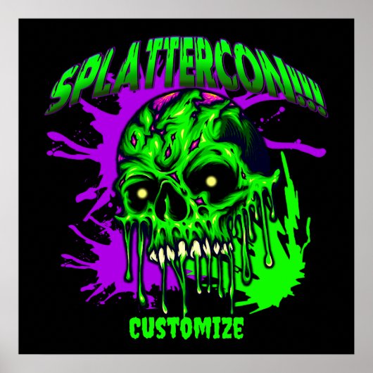 Dresden Fans SplatterCon Poster (Vorne)