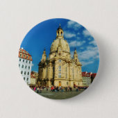 Dresden Frauenkirche Button (Vorderseite)