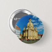 Dresden Frauenkirche Button (Vorne & Hinten)