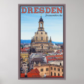 Dresden - Frauenkirche Poster (Vorne)
