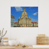 Dresden Frauenkirche Poster (Küche)