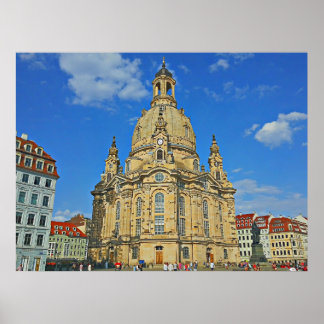 Dresden Frauenkirche Poster