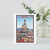 Dresden - Frauenkirche Postkarte (Stehend Vorderseite)