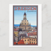 Dresden - Frauenkirche Postkarte (Vorderseite)