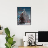 Dresden - Frauenkirche Tannenbaum - HH WB Poster (Heimbüro)