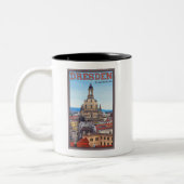 Dresden - Frauenkirche Zweifarbige Tasse (Links)