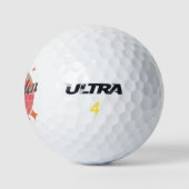 Dresden Germany Retro Golf Club Golfball (Logo)