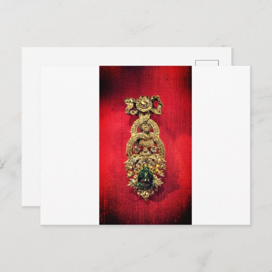 Dresden Green Diamond – Dresdner Grüner Diamant Postkarte (Vorne/Hinten)